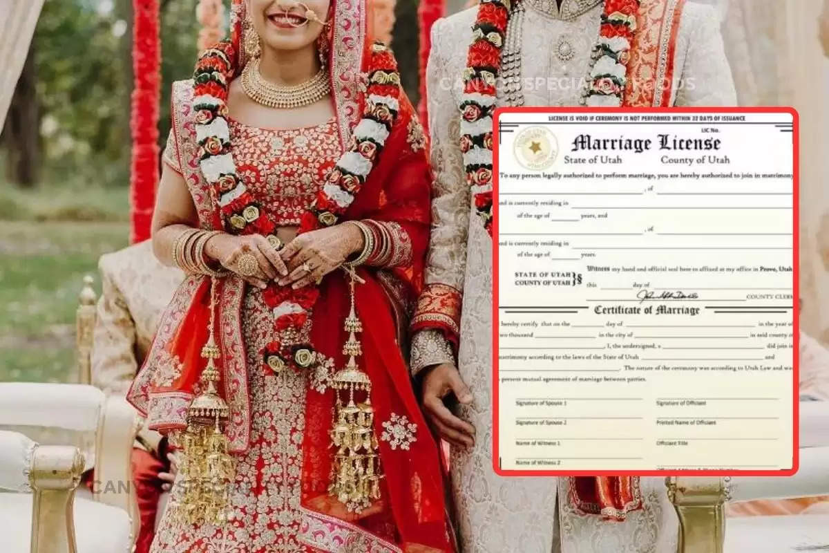 online marriage certificate