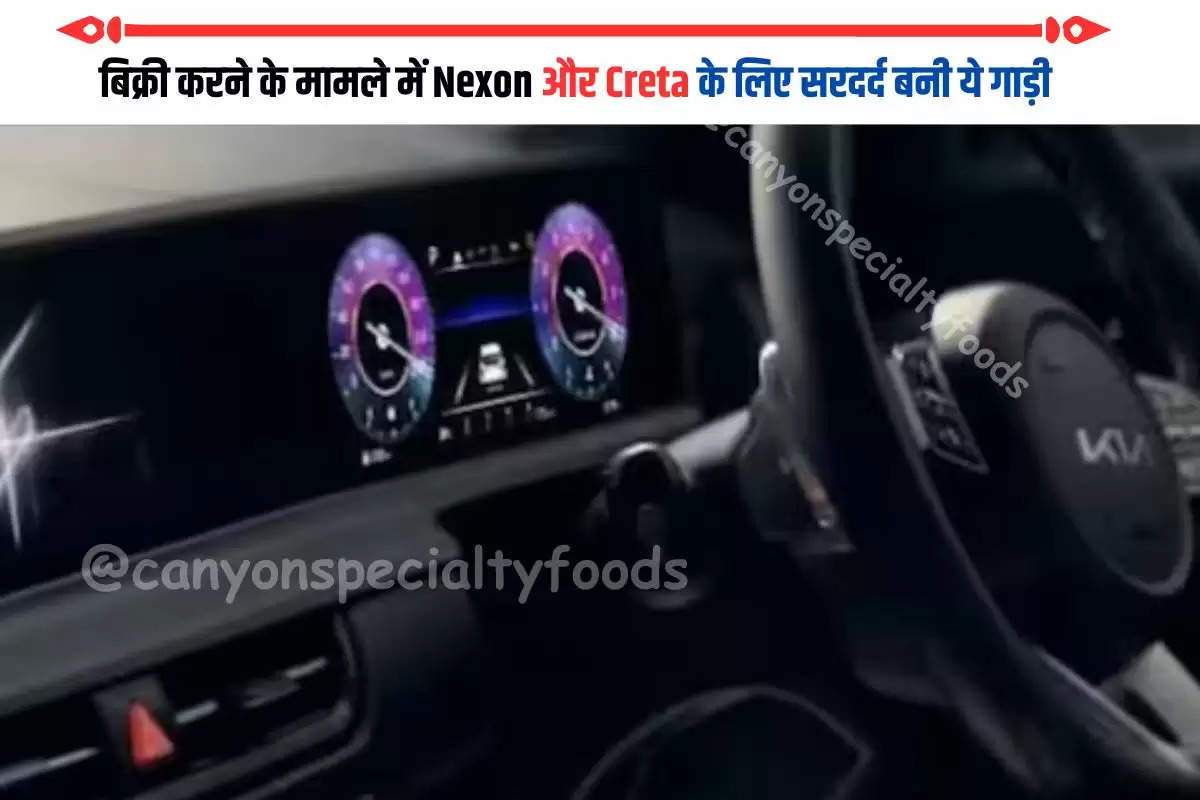 बिक्री करने के मामले में Nexon और Creta के लिए सरदर्द बनी ये गाड़ी