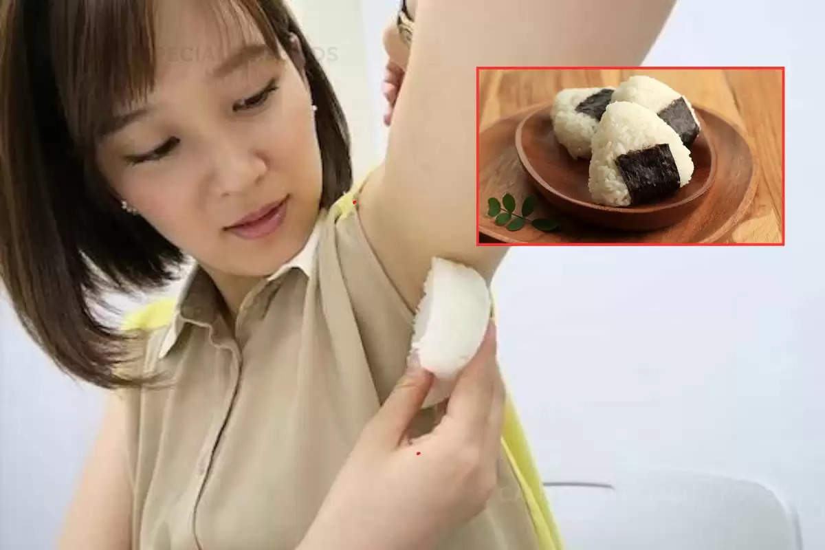 Armpit rice dish Japan