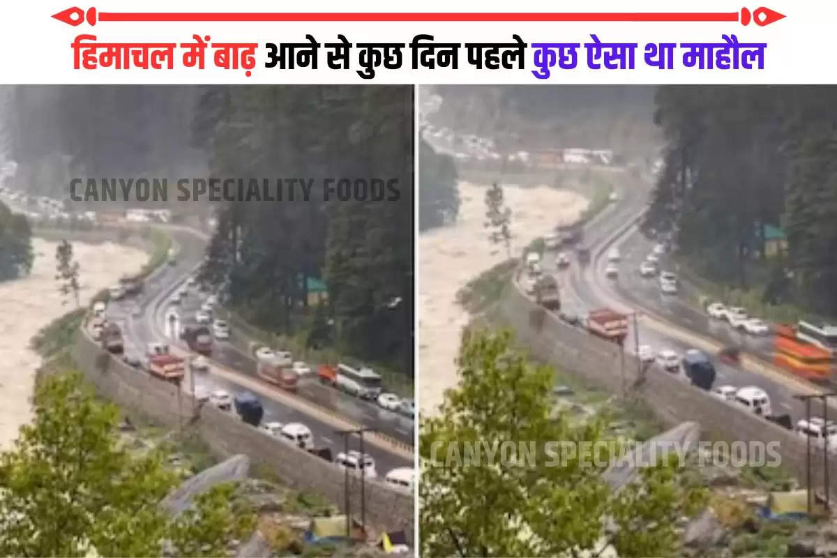 Manali video before flood