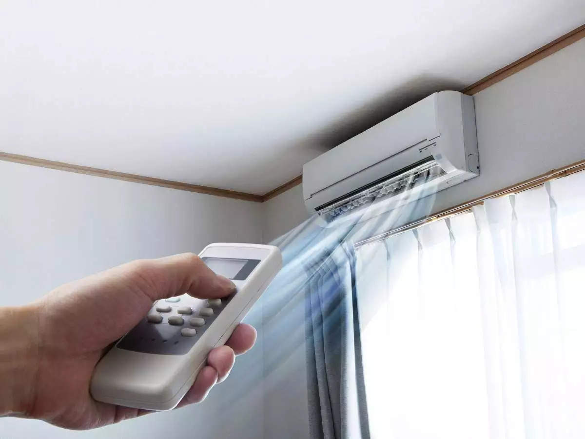 window-and-split-air-conditioner-during-rain-and-thunderstorm