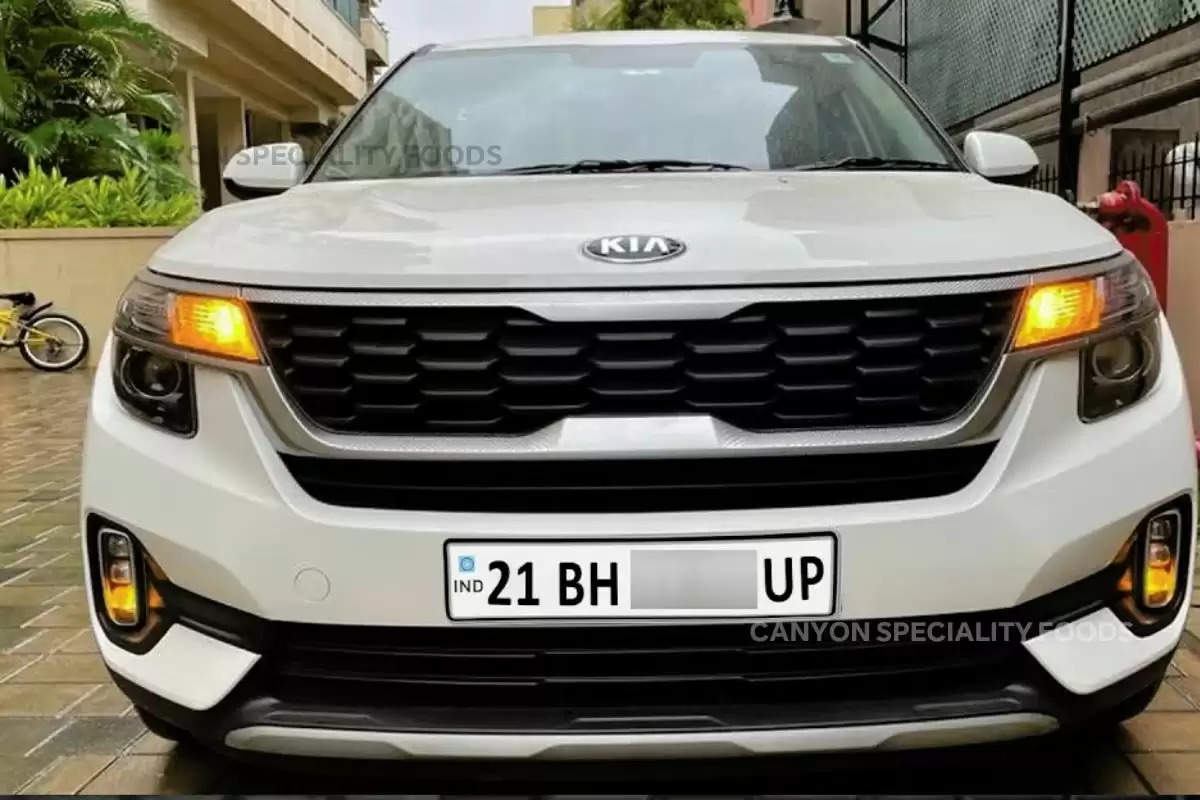 bh-series-number-plate