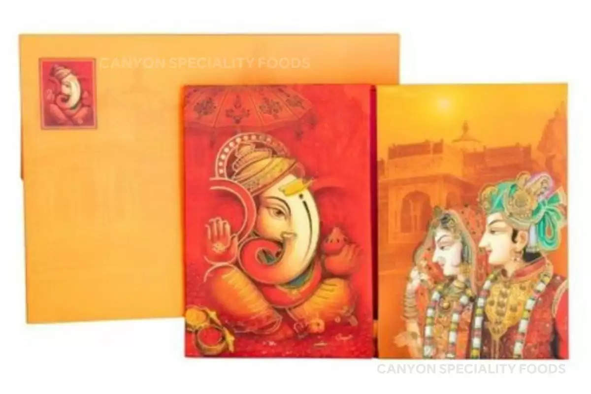 Why Print Photo Ganesha On Wedding Card