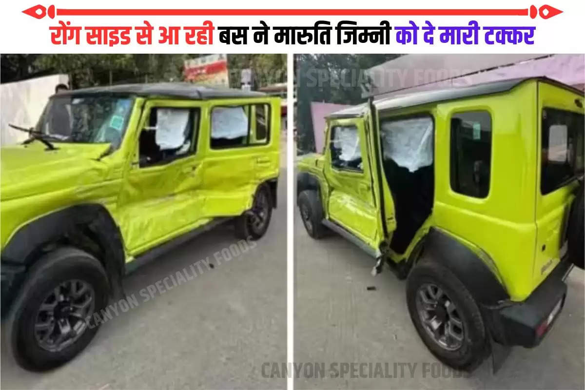 Maruti Jimny Accident