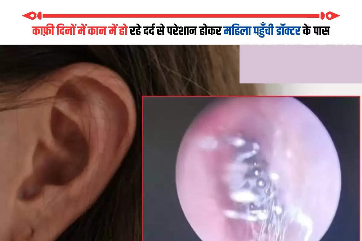  woman ear, Woman complains, doctors buzzing