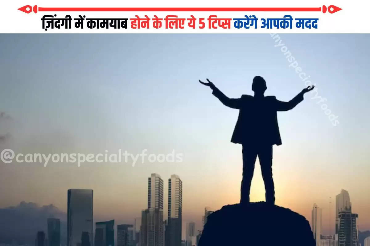 ज़िंदगी में कामयाब होने के लिए ये 5 टिप्स करेंगे आपकी मदद