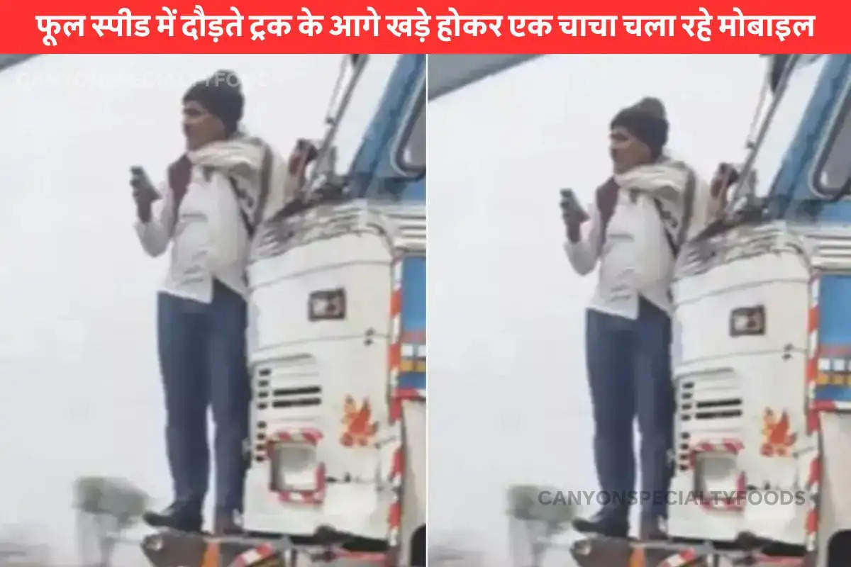 man standing in moving truck