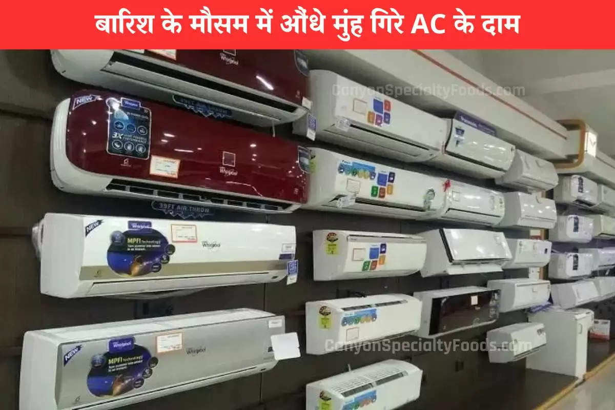 बारिश के मौसम में औंधे मुंह गिरे AC के दाम