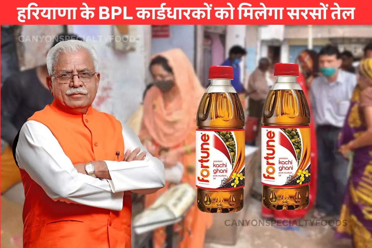 bpl ration card haryana mustard-oil