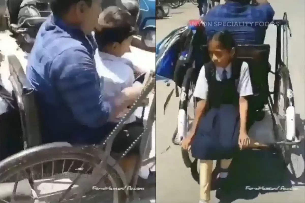 specially-abled-father-drop-kids-on-tricycle