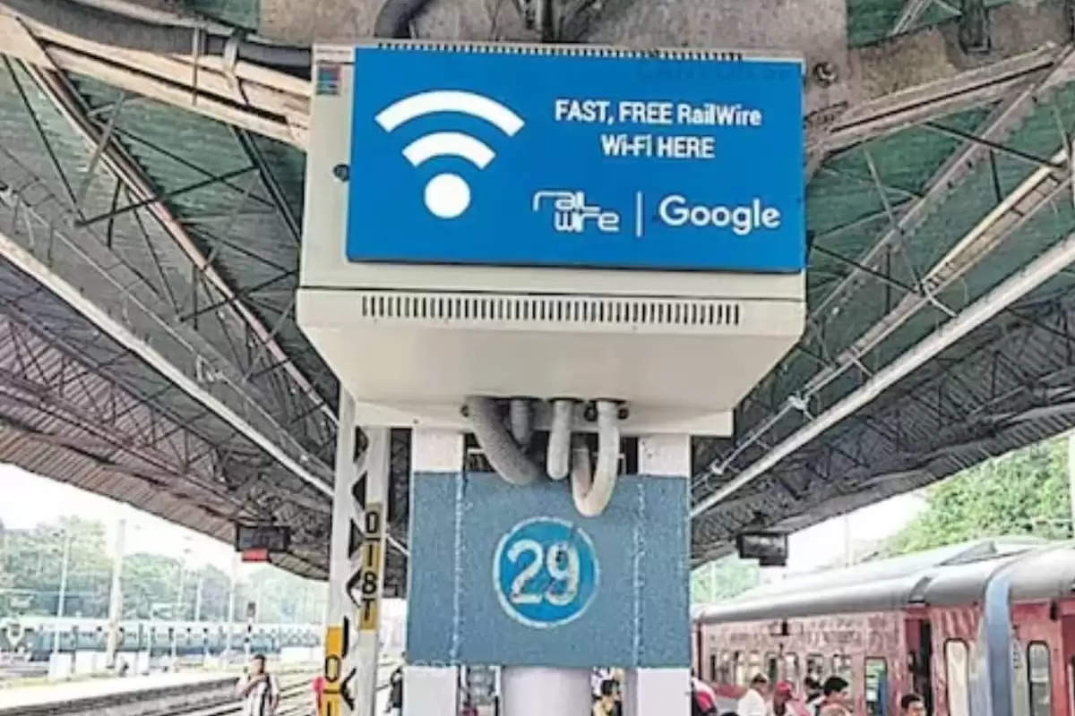 Free wifi at railway station