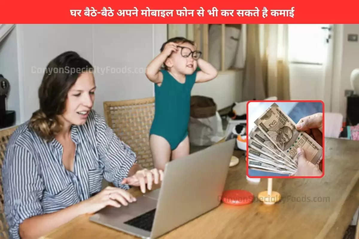 घर बैठे-बैठे अपने मोबाइल फोन से भी कर सकते है कमाई