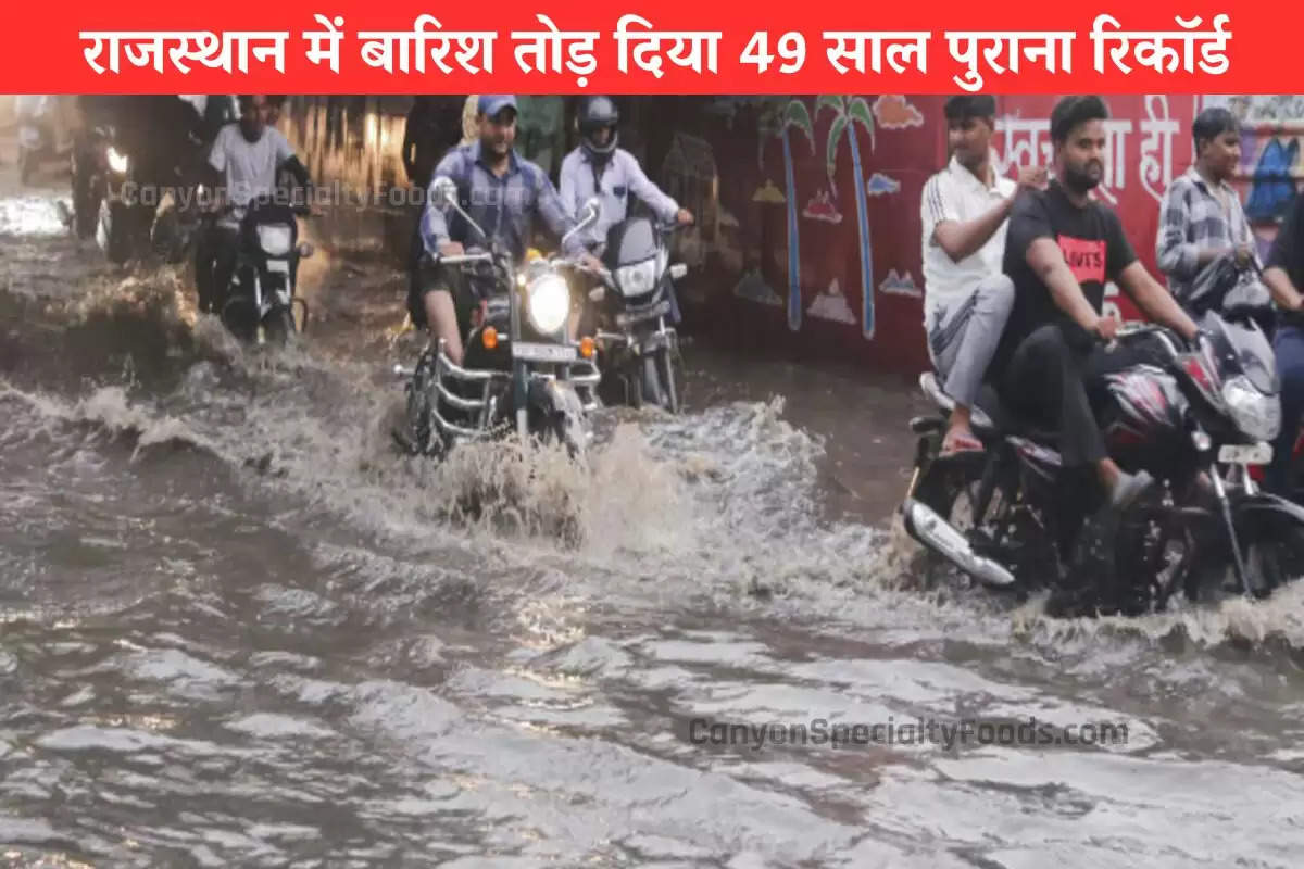 Rajasthan Rainfall: राजस्थान में बारिश ने पिछले 49 सालों का रिकॉर्ड तोड़ा, धौलपुर में स्कूल बंद