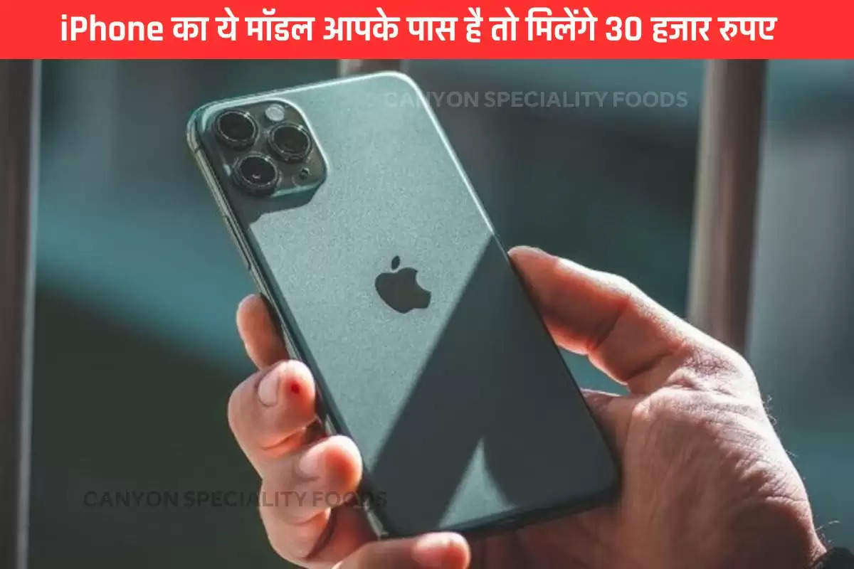 iPhone का ये मॉडल आपके पास है तो मिलेंगे 30 हजार रुपए