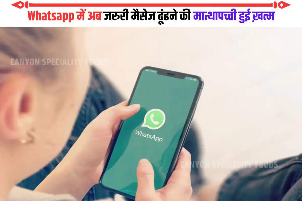 whatsapp latest feature