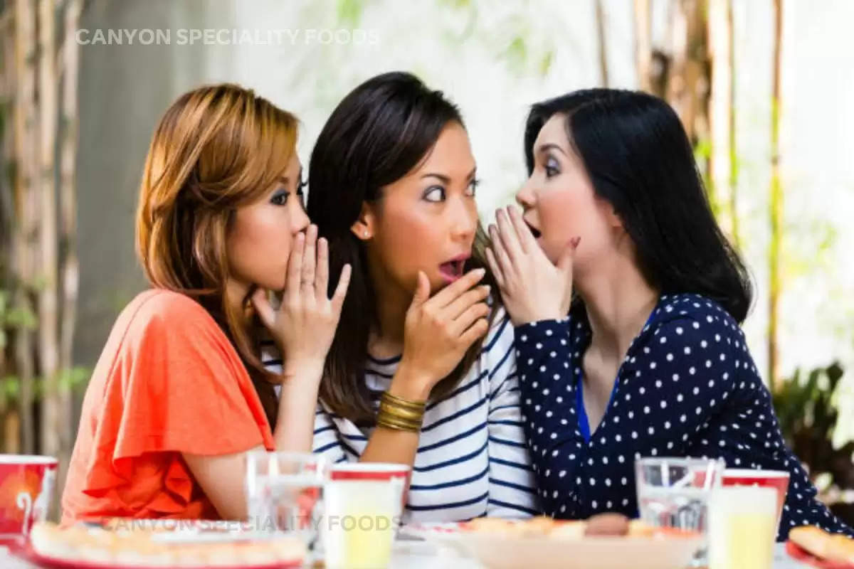 women do not digest the gossip