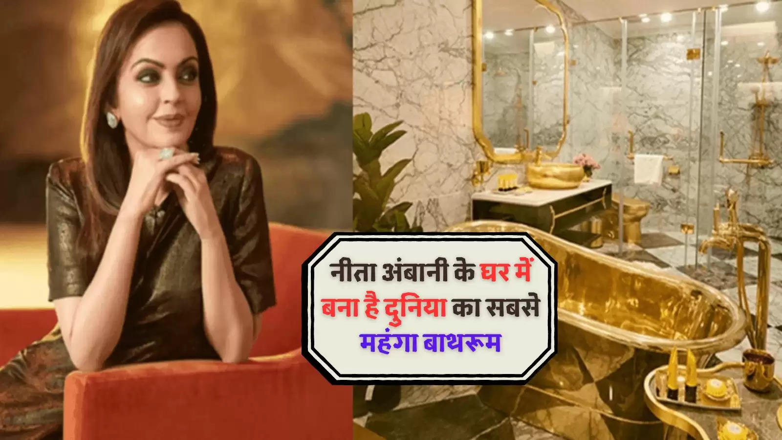 Nita Ambani: नीता अंबानी के घर में बना है दुनिया का सबसे महंगा बाथरूम