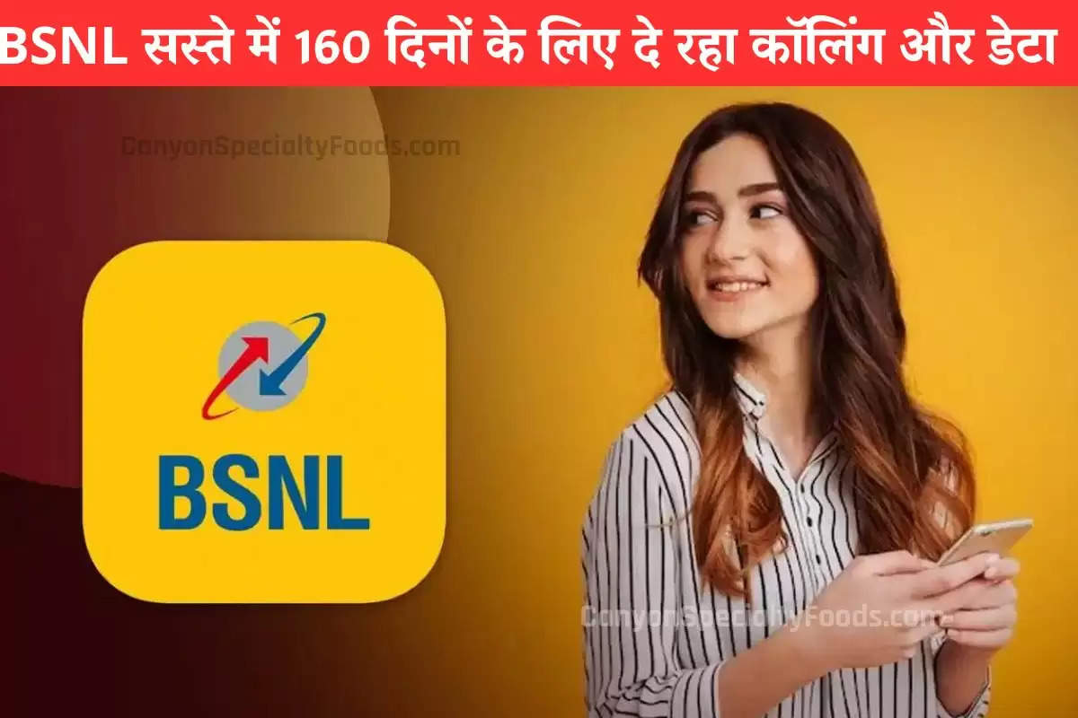 BSNL सस्ते में 160 दिनों के लिए दे रहा कॉलिंग और डेटा