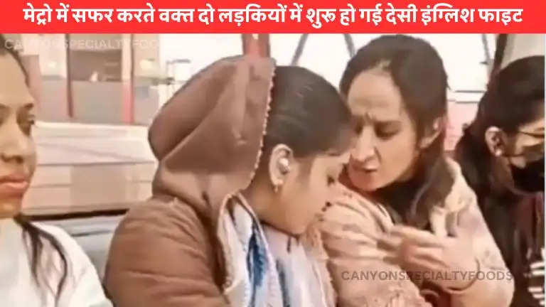 women desi english fight delhi metro