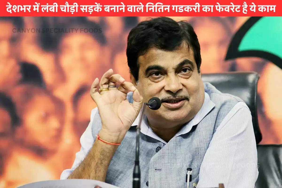 nitin gadkari favourite work