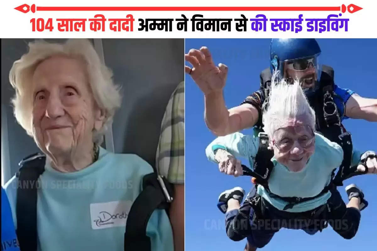 104-Year-Old Woman Skydives