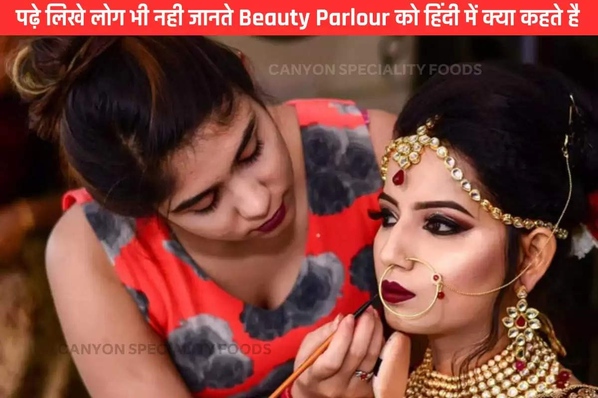 पढ़े लिखे लोग भी नही जानते Beauty Parlour को हिंदी में क्या कहते है