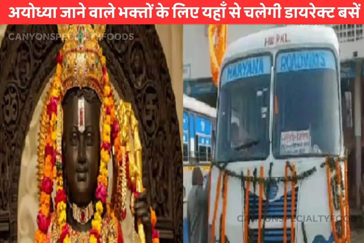 Direct buses will run from Himachal Pradesh and Haryana for devotees going to Ayodhya.