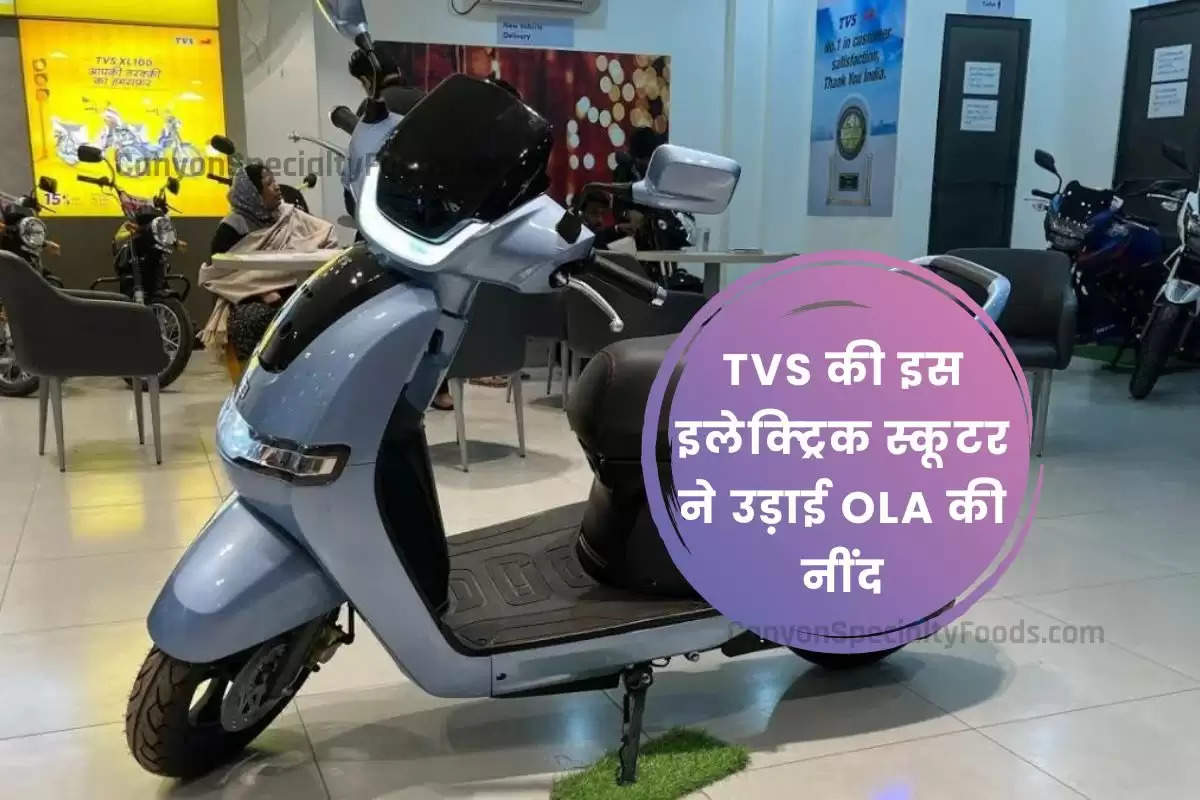 TVS की इस इलेक्ट्रिक स्कूटर ने उड़ाई OLA की नींद