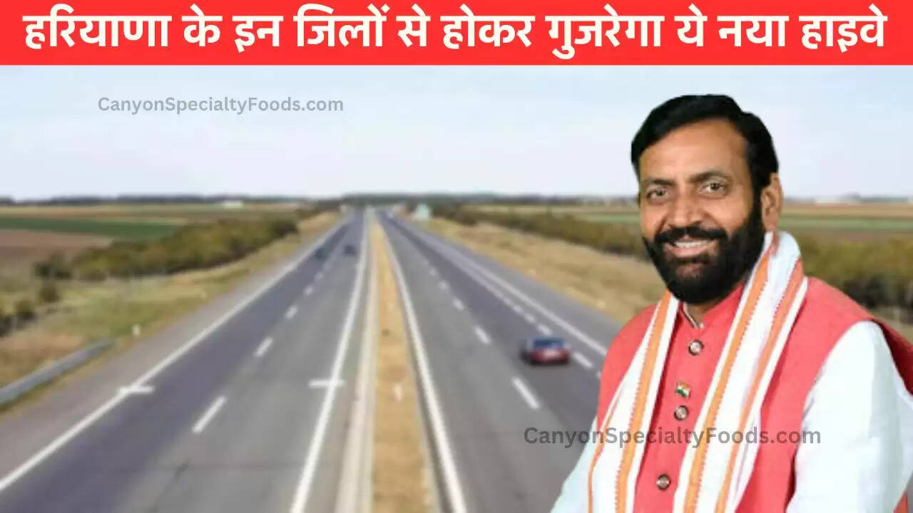 हरियाणा के इन जिलों से होकर गुजरेगा ये नया हाइवे
