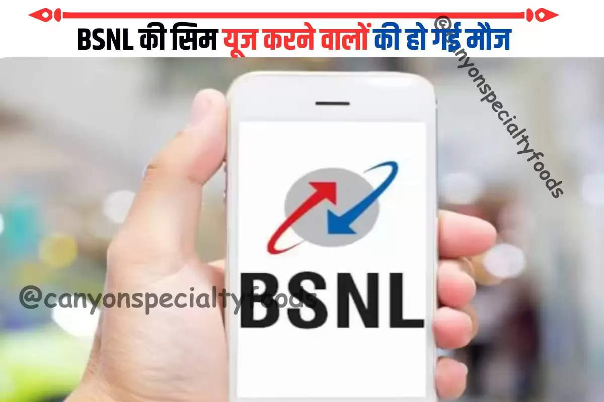 BSNL की सिम यूज करने वालों की हो गई मौज